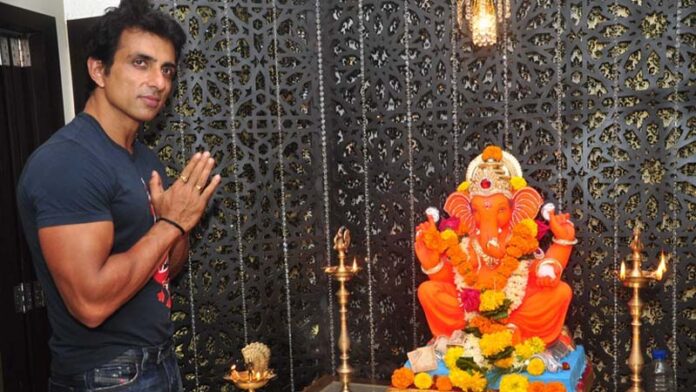 sonu sood ganesh chaturthi