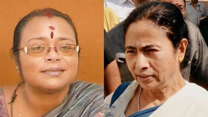Sonali Guha and Mamata Banerjee