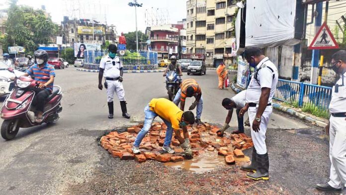 Kolkata Road Repairing