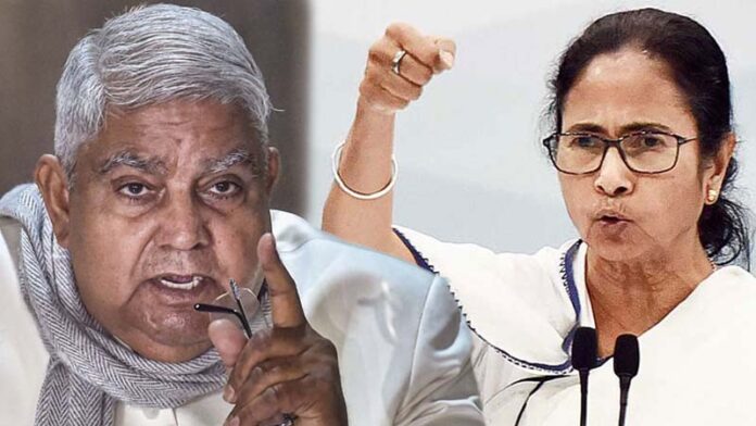 West Bengal Governor Jagdeep Dhankhar Chief Minister Mamata Banerjee