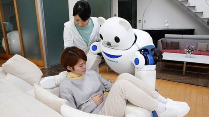 Two Girl and Robot