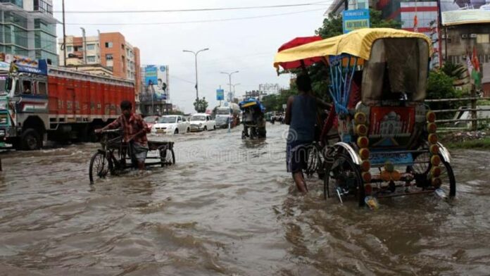 Kolkata Road Flooded