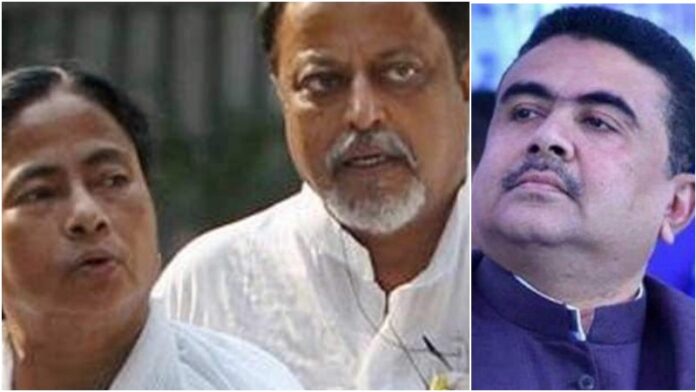 Mamata Banerjee Mukul Roy suvendu adhikari