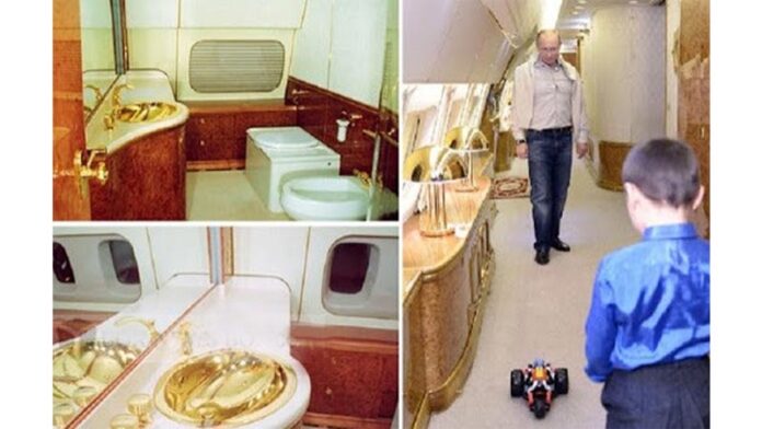 Vladimir Putin Gold Toilet