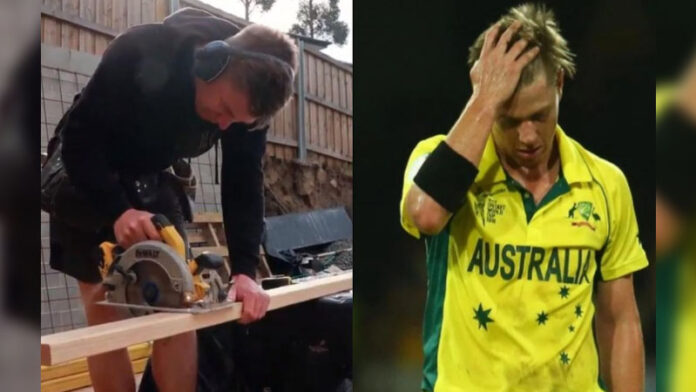 Australian Former World Cup winning Cricketer Xavier Doherty turn Carpenter