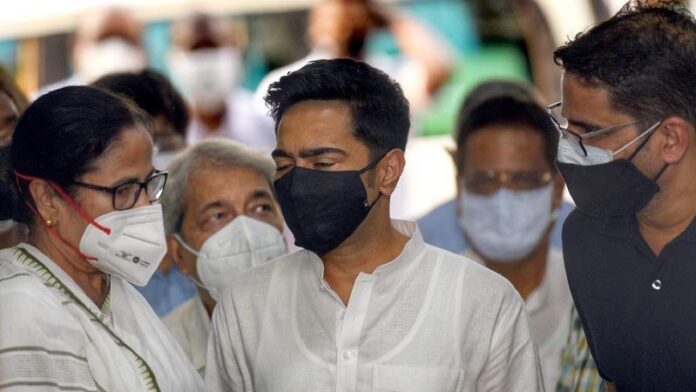 Mamata Banerjee Prashant Kishor Abhishek Banerjee