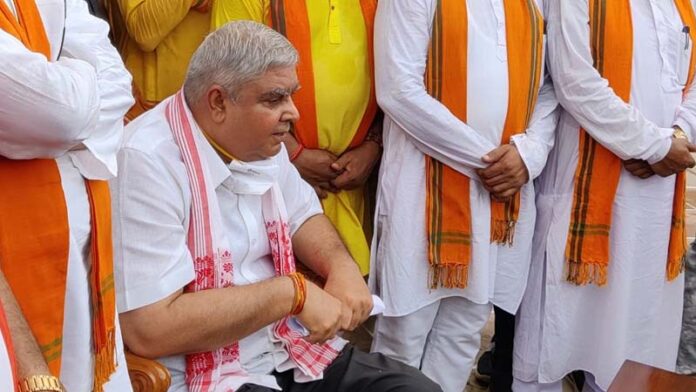 West Bengal Governor Jagdeep Dhankhar broadcast speech stopped