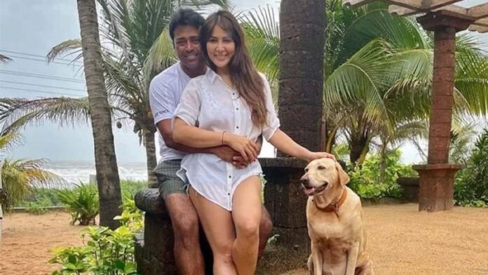 Leander Paes Kim Sharma